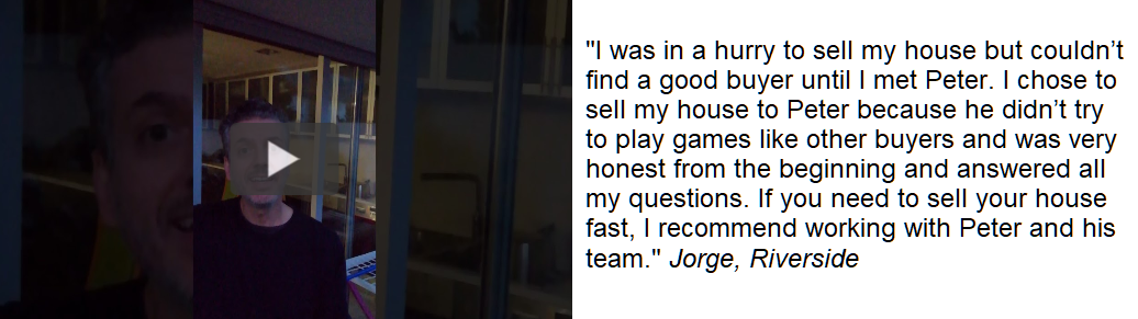 testimonial from homeowner who needed to sell their house fast in Los Angeles 